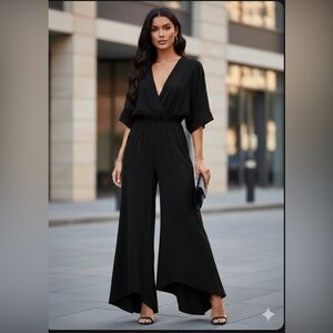 Tyche Classic Black Jumpsuit